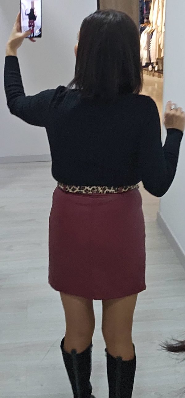 Falda Mónica polipiel - Imagen 3