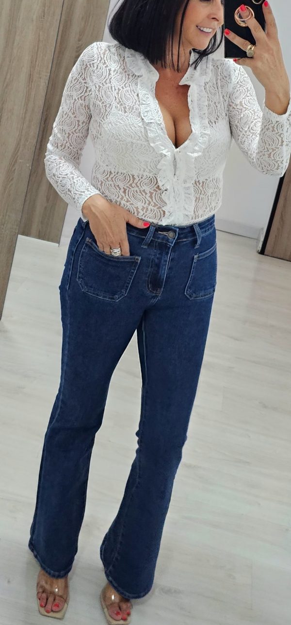 Pantalón Campana Bolsillos - Imagen 6