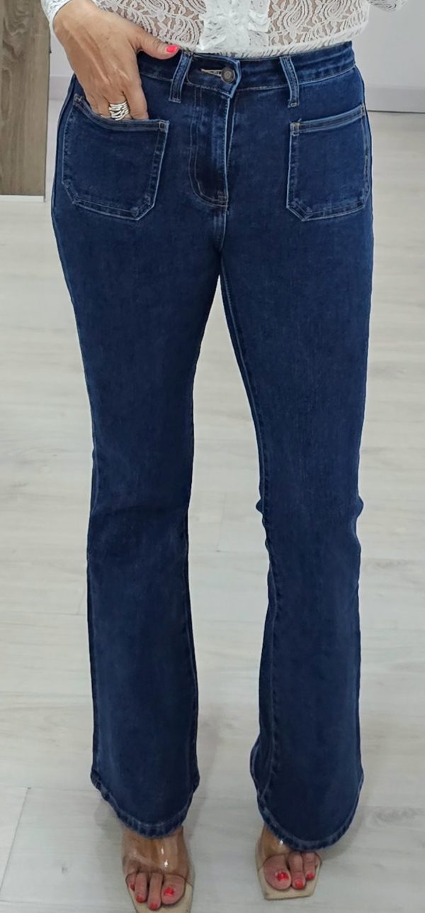 Pantalón Campana Bolsillos - Imagen 5