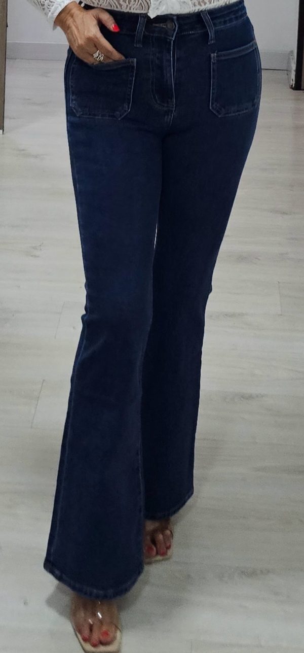Pantalón Campana Bolsillos - Imagen 3