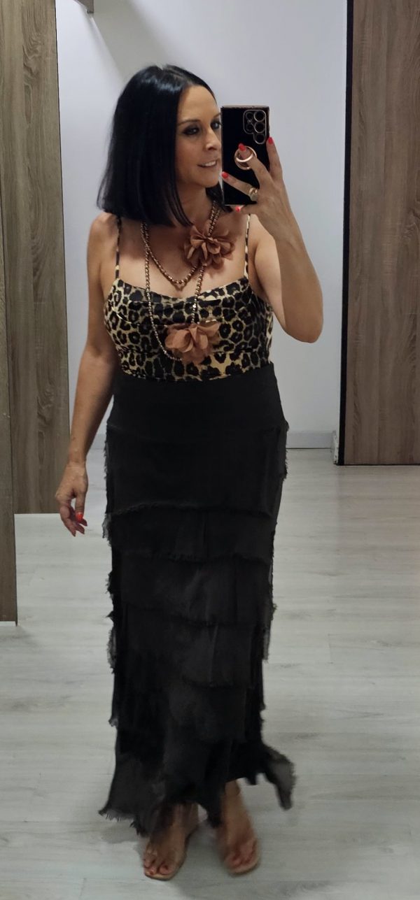Falda Seda Volantes - Imagen 5