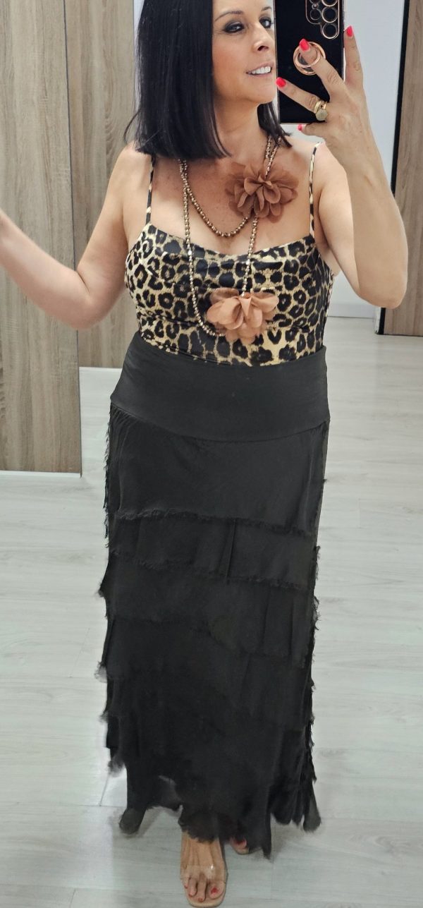 Falda Seda Volantes - Imagen 8