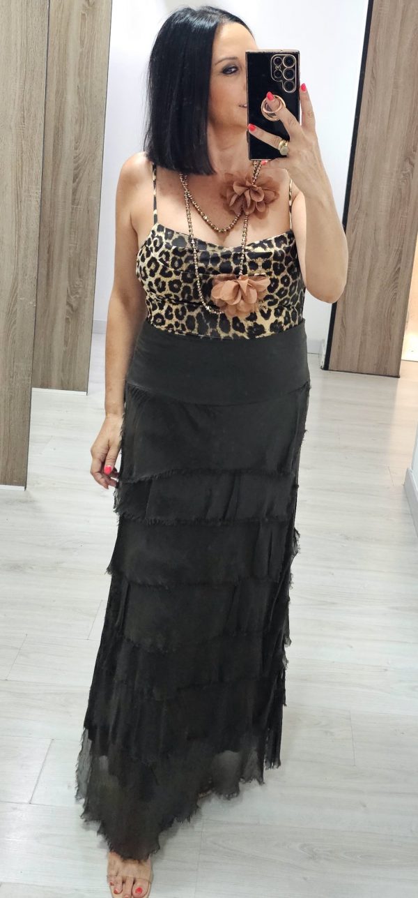 Falda Seda Volantes - Imagen 6