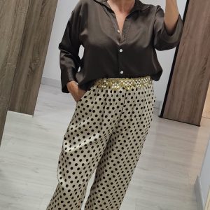 Pantalón Raso lunares