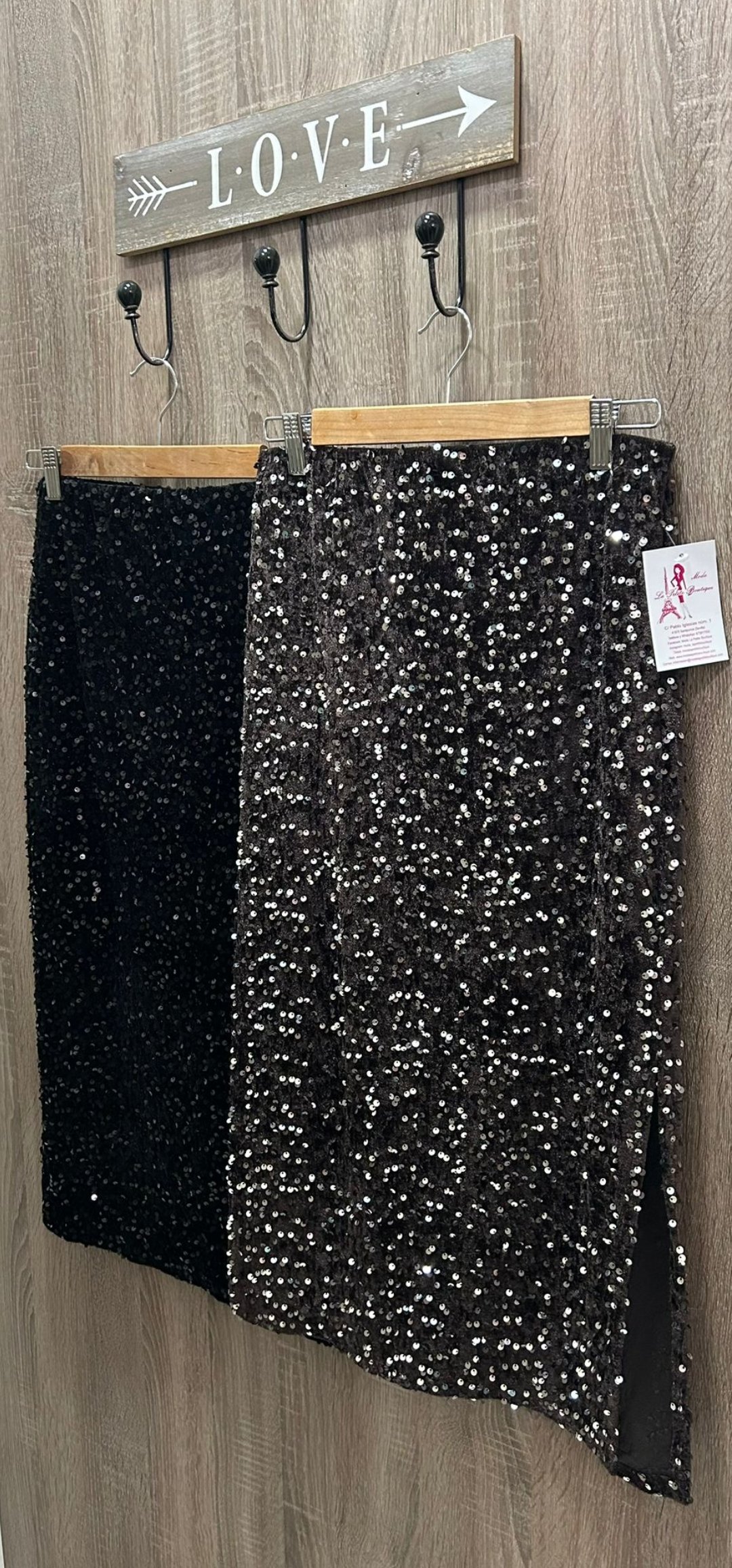 Falda Lentejuelas midi 3 Falda Lentejuelas midi - Imagen 3