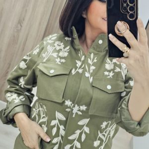 Chaqueta Bordada
