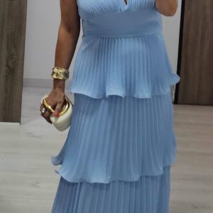 Vestido Celeste